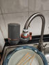 美的（Midea）净水器水龙头过滤器家用自来水滤水器直饮前置过滤器厨房卫生间通用除水垢除余氯双出水可清洗滤芯 一机三芯【两年免换滤芯】 实拍图