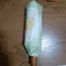 蕉下（beneunder）防紫外线遮阳伞三折双层黑胶晴雨伞防晒伞BM011月雾 实拍图