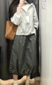 优衣库休闲工装裙女装26春夏新款487792 58 深绿色 2XL 实拍图