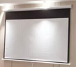 胖巨人投影仪幕布BP手拉自锁抗光幕84英寸16:9免打孔壁挂幕布家用办公户外便携式投影屏幕简易安装投影布 实拍图
