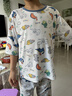 俞兆林儿童睡衣夏季薄款七分袖宝宝空调衣服男童女童家居服套装中大童 实拍图