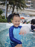 361°儿童泳衣男童分体长袖中大童游泳衣卡通可爱防晒温泉潜水服泳装 实拍图