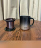 膳魔师（THERMOS）保温杯400ml带茶滤男女泡茶咖啡杯伴手礼生日礼物TEMC-400日暮金 实拍图