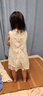 La Chapelle拉夏贝尔女童连衣裙2026新品洋气儿童夏装公主裙宝宝夏季无袖裙子 米色 送帽子 120 建议身高111-120cm 实拍图