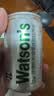 屈臣氏（Watsons）苏打水柠檬草味低糖0脂低卡饮料解腻调酒200mL*24罐整箱 实拍图