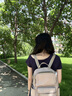 CinvaiKrose小c&k双肩包女2026新款大容量学生书包女背包生日七夕情人节礼物 瑞士糖杏Apricot【送女友老婆女生走心】 实拍图