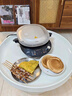 美的（Midea）电饼铛 双面加热烙饼锅早餐机 加大加深 智能可拆电饼档 烤肉煎饼薄饼机0氟钛陶升降烤盘JKC3086 实拍图