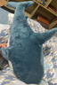 熊猫熊鲨鱼玩偶宜家抱枕陪睡觉夹腿侧睡毛绒玩具娃娃男孩生日礼物送女生 实拍图