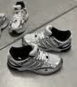 adidas「寻光者」SPIRITAIN 2.0厚底网面老爹鞋阿迪达斯轻运动   白色/金属银/黑色   42 实拍图