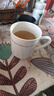 陶相惠陶瓷茶杯带盖公司单位会议杯子办公室泡茶杯水杯骨瓷金边茶杯 实拍图