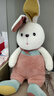 卡卡曼婴儿斜坡枕垫新生儿喂奶可调节哺乳枕宝宝床中床0-1岁防吐奶神器 斜坡枕（兔兔草莓园款）升级款 A类0-6个月防溢奶呛奶反流趴趴枕 实拍图
