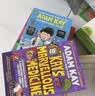 现货 凯叔爆笑医学科普书（4册）赠音频 Adam Kay  Kay's Incredible Inventions 儿童科普英文书 进口原版 人体的历史 医学解剖学 趣味手绘漫画 实拍图