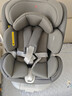 京东京造儿童安全座椅汽车0-6-12岁婴儿宝宝i-Safe双通风 商务舱3.0典雅灰 实拍图