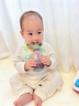 马博士婴儿辅食袋宝宝米糊果泥袋挤压式储奶保鲜喂辅食神器双吸管背带绿 实拍图