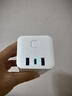 公牛（BULL）20W PD苹果快充魔方插座/插线板/插排/接线板 Type-c+USB+3插孔 无线 白色 GNV-UU2203W总控开关 实拍图