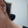 黛米S925银极简系列6-7mm无核淡水珍珠耳钉生日礼物送女友爱人 实拍图