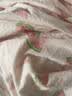 红豆居家青少年女睡裙抑菌全棉网眼透气短袖轻薄家居服睡衣 西瓜粉 均码 150/72 实拍图