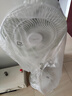 美的（Midea）【幸运草安睡1S】一级能效直流变频声控电风扇家用遥控卧室静音落地扇台式桌面抗菌大风力转页扇 实拍图