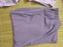 红豆居家睡衣女夏季纯棉休闲短袖短裤女士睡衣可外穿家居服香芋紫160/84A 实拍图