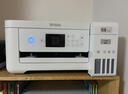 爱普生（EPSON）【6代新品】L4356墨仓式彩色无线AI学习打印机一体机家用/办公  L4266升级版(自动双面 液晶屏 白) 实拍图