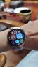 华为HUAWEI WATCH 5 42mm高端款烁金色904L不锈钢表壳晨曦金钛金属表带eSIM通话手表 实拍图