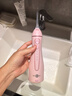 博皓（prooral）电动洗牙器冲牙器家用冲洗器牙齿清洁器水牙线口腔清洗器牙垢去除工具牙周炎喷嘴正畸呵护 晨曦粉 实拍图