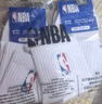 NBA袜子男士跑步运动袜吸汗无骨棉袜夏季抗菌防臭消臭中筒篮球袜3双 实拍图
