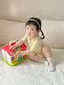 奥智嘉儿童玩具1-3岁忙碌屋游戏桌婴儿蒙氏早教多面体过家家生日礼物 实拍图