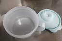 特百惠（Tupperware）微波460ml水晶汤碗可加热学生上班族便携野餐露营饭盒单个装蓝 实拍图