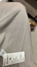 【京东直采】重磅纯棉 圆领短袖男款t恤衣服女士t恤服装真5折专场 海鸥灰（短袖） 4XL （170-190斤） 实拍图