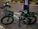 YITONG儿童山地车自行车变速车20寸学生车6-18岁男女小孩单车脚踏车 绿色变速+后货架+豪华大礼包 绿色 18寸（适合身高110—130CM） 实拍图