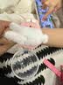 Letop Baby儿童遥控兔子手表合金小汽车男女孩迷你赛车电动玩具网红六一礼物 【毛绒/2.4G/带灯】小白兔 实拍图