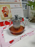 金镶玉 茶壶 耐热玻璃茶壶功夫茶具过滤内胆 雅风壶500ml 实拍图