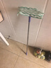 【爆款热卖】洗脸巾拖把夹迷你懒人小拖把夹布二次利用家用免手洗 93CM加长杆拖把+四块珊瑚绒布 实拍图