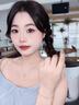 MITHAOL赵露思同款鼻屎钻项链女 一克拉莫桑钻泡泡锁骨链生日礼物送女友 【轻氧系列】白金色泡泡项链【附近仓次日达】 情人节礼物送女友实用高级感 实拍图