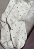莫代尔棉袜子女中筒波点春夏季薄款堆堆袜双层蕾丝舒适无骨月子袜女 实拍图