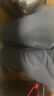 优衣库针织廓形长裤女装男装/常规款休闲裤裤子482287 486980 482287/69藏青色 XS 实拍图