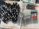 晨光（M&G）文具K35按动中性笔学生0.5黑笔签字笔商务子弹头考试专用水笔高颜值办公用品黑色30支/盒 实拍图