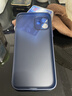HOLDZU【无感微砂】适用于苹果12手机壳 iPhone 12保护套散热硅胶镜头全包超薄磨砂男款女生新-海蓝色 实拍图