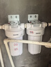 GOOTHO大白瓶前置过滤器 全屋家用自来水过滤净水器大通量大蓝瓶中央过滤通用滤芯除余氯阻垢 10寸双联增强除氯【PP+PCP】 实拍图