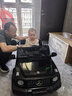 福儿宝奔驰授权大G儿童电动车玩具车可坐人四轮带遥控越野小孩宝宝送礼 四驱黑+减震器+后备箱+高低门+皮座+防爆软胎 实拍图