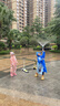 幸福玛丽（Cheerful Mario）奥特曼儿童雨衣男童2024防水全身带书包位宝宝小孩幼儿园上学雨披 实拍图