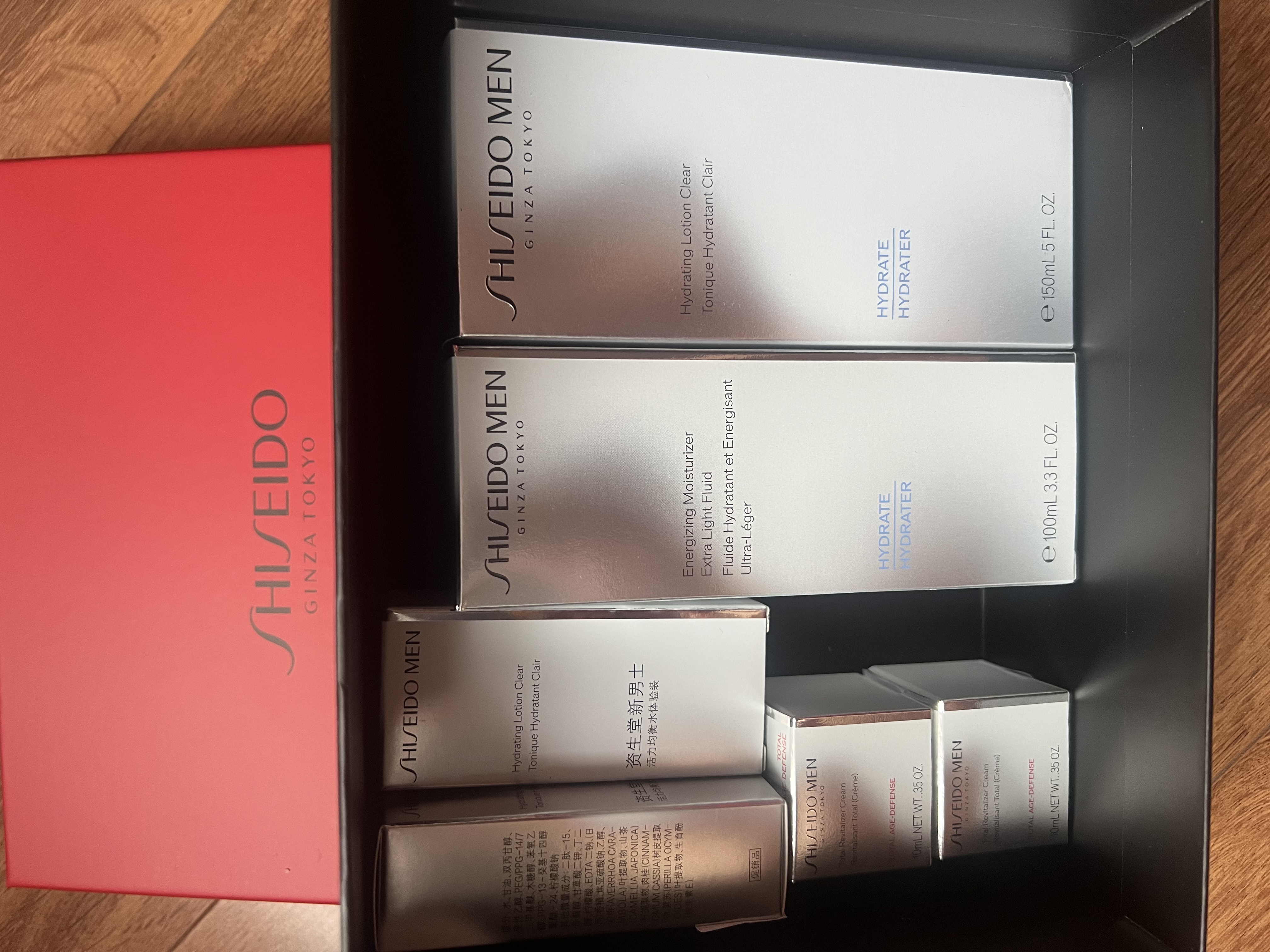 资生堂（SHISEIDO）男士护肤品套装 (水+乳) 补水保湿清爽控油护肤品 生日礼物 实拍图