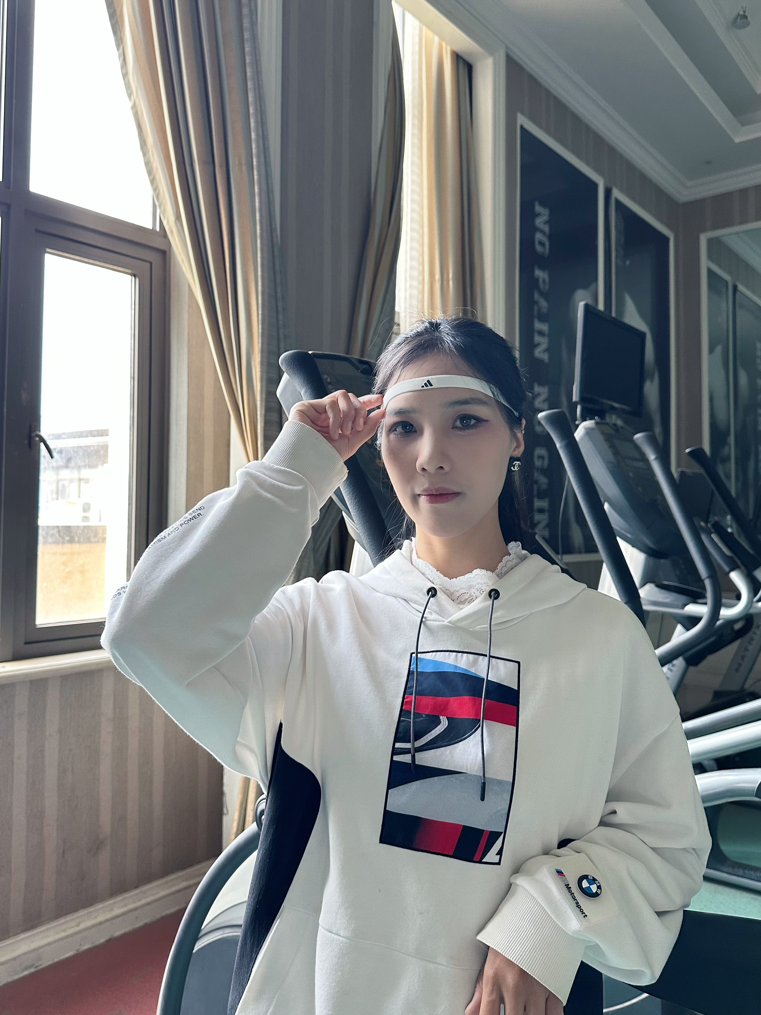 阿迪达斯（adidas）运动发带男女吸汗止汗头带跑步导汗带篮羽毛球防汗头巾头箍束发带 实拍图