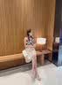 啄木鸟断码晚晚风低跟鞋2026秋新款跟粗跟真皮方头方扣浅口单鞋女 米白色 36 实拍图