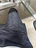 真维斯（JEANSWEST）牛仔裤男士春夏款修身小脚长裤潮流潮牌商务直筒长裤男黑色32 实拍图