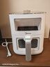 美的（Midea）【价保618】0氟新风炎烤空气炸锅家用 6.5L大容量多功能免翻面双可视空气炸锅蒸烤一体烤箱KZC6521 实拍图