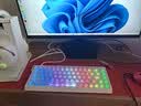 迈从（MCHOSE）Ace 68 V2磁轴键盘Gus同款RT电竞游戏低延迟60pro机械有线连接68键配列FPS双驱动无畏契约 Ace 68 V2 超竞版雾透粉 星环磁轴+RT键 实拍图