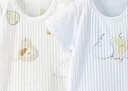 童泰（TONGTAI）婴儿短袖包屁衣夏季纯棉宝宝连体衣新生儿三角哈衣爬服蓝色80cm 实拍图