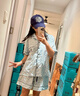 维多利亚的秘密（Victoria's Secret）维密 单依纯同款宅度假天丝绵柔印花凉感睡衣家居服套装女不易皱 实拍图